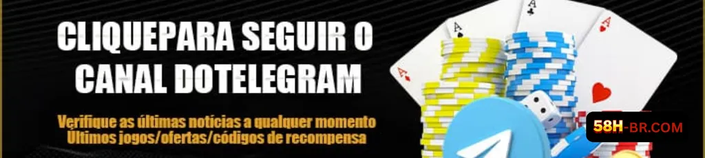 Promoções gerais 58H cassino